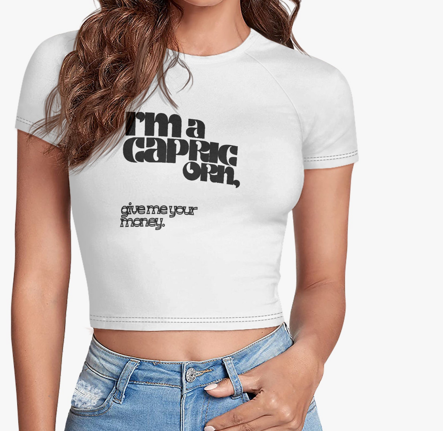 Capricorn Phrase Tee