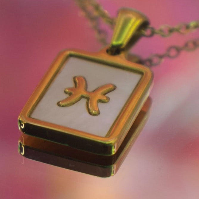 Zodiac Pearl Necklace