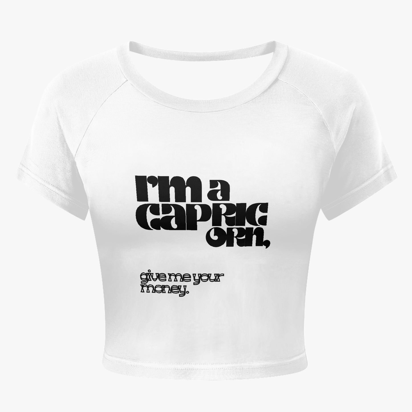 Capricorn Phrase Tee